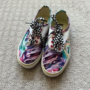 Vans Kids Sneakers - Multicolor and White